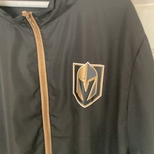 Vegas Golden Knights windbreaker, size 2x.Color is black. Brand new